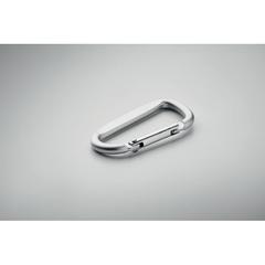 Vue Mousqueton en aluminium. - Gancho de couleur gris| Krokrodeal