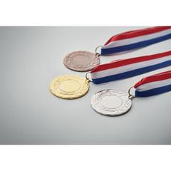 Vue Médaille 5cm de diamètre - Winner de couleur jaune| Krokrodeal