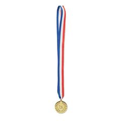 Vue Médaille 5cm de diamètre - Winner de couleur jaune| Krokrodeal