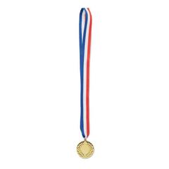 Vue Médaille 5cm de diamètre - Winner de couleur jaune| Krokrodeal