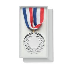 Vue Médaille 5cm de diamètre - Winner de couleur gris| Krokrodeal