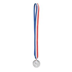 Vue Médaille 5cm de diamètre - Winner de couleur gris| Krokrodeal