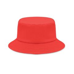 Vue Bob en coton brossé 260gr/m² - Monti de couleur rouge| Krokrodeal