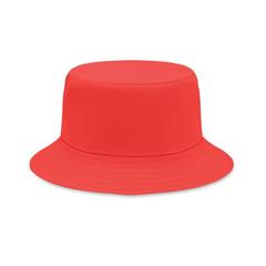 Vue Bob en coton brossé 260gr/m² - Monti de couleur rouge| Krokrodeal
