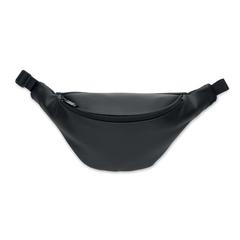 Vue Sac banane en PU souple - Bai de couleur noir| Krokrodeal