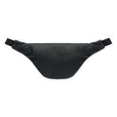 Vue Sac banane en PU souple - Bai de couleur noir| Krokrodeal