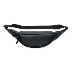 Vue Sac banane en PU souple - Bai de couleur noir| Krokrodeal