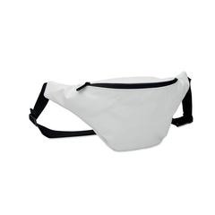 Vue Sac banane en PU souple - Bai de couleur blanc| Krokrodeal