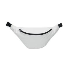 Vue Sac banane en PU souple - Bai de couleur blanc| Krokrodeal