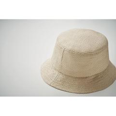 Vue Bob chapeau en paille de papier - Bilgola+ de couleur marron| Krokrodeal