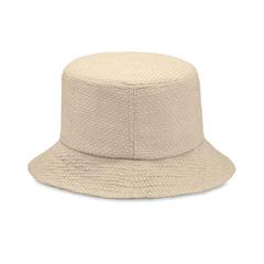 Vue Bob chapeau en paille de papier - Bilgola+ de couleur marron| Krokrodeal