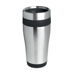 Vue Tasse en inox 455 ml - Tram de couleur noir| Krokrodeal