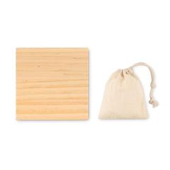 Vue Solitaire en bois - Ludo de couleur marron| Krokrodeal