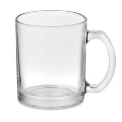 Vue Mug verre pour sublim. 300ml - Sublimgloss de couleur blanc| Krokrodeal