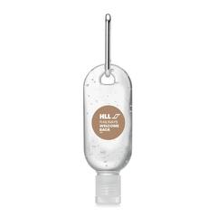 Vue Gel nettoyant pour mains 30ml - Gel2go de couleur blanc| Krokrodeal