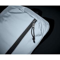 Vue Sac à dos réfléchissant 600D - Visiback de couleur gris| Krokrodeal