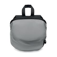 Vue Sac à dos réfléchissant 600D - Visiback de couleur gris| Krokrodeal