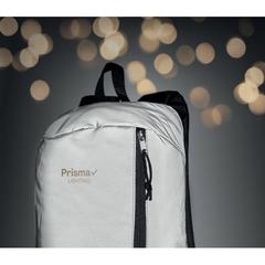 Vue Sac à dos réfléchissant 600D - Visiback de couleur gris| Krokrodeal