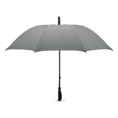 Vue Parapluie réfléchissant - Visibrella de couleur gris| Krokrodeal