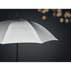 Vue Parapluie réfléchissant - Visibrella de couleur gris| Krokrodeal