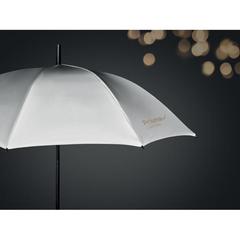 Vue Parapluie réfléchissant - Visibrella de couleur gris| Krokrodeal