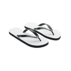 Vue Tongs pour sublimation - Do mel de couleur noir| Krokrodeal