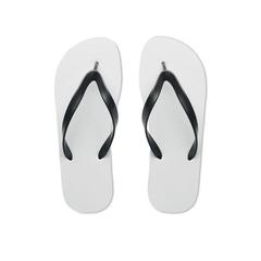 Vue Tongs pour sublimation - Do mel de couleur noir| Krokrodeal