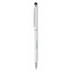 Vue Stylo stylet antibactérien - Neilo clean de couleur blanc| Krokrodeal