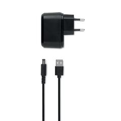 Vue Chargeur sans fil en bambou - Moro de couleur marron| Krokrodeal