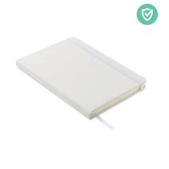 Vue Carnet A5 antibactérien - Arco clean de couleur blanc| Krokrodeal