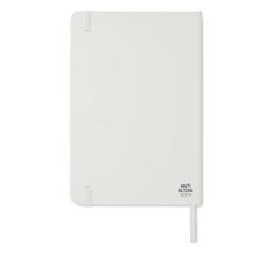 Vue Carnet A5 antibactérien - Arco clean de couleur blanc| Krokrodeal