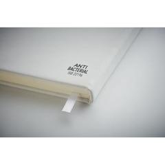 Vue Carnet A5 antibactérien - Arco clean de couleur blanc| Krokrodeal