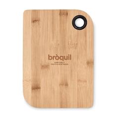 Vue Planche à découper en bambou - Bayba clean de couleur noir| Krokrodeal