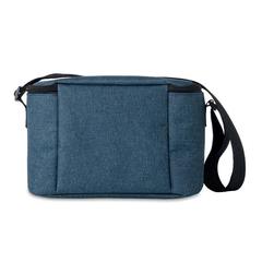 Vue Sac isotherme 2 tons en RPET - Cuba de couleur bleu| Krokrodeal