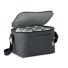 Vue Sac isotherme 2 tons en RPET - Cuba de couleur noir| Krokrodeal