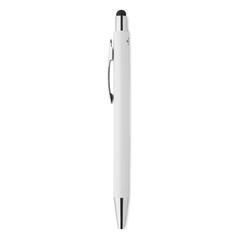 Vue Stylo & stylet antibactérien - Blanquito clean de couleur blanc| Krokrodeal