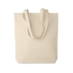 Vue Sac shopping en toile - Rassa de couleur marron| Krokrodeal