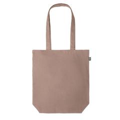 Vue Sac shopping en chanvre - Naima tote de couleur marron| Krokrodeal