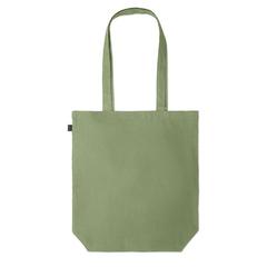 Vue Sac shopping en chanvre - Naima tote de couleur vert| Krokrodeal