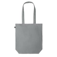 Vue Sac shopping en chanvre - Naima tote de couleur gris| Krokrodeal