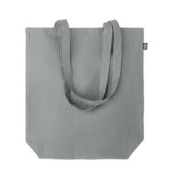 Vue Sac shopping en chanvre - Naima tote de couleur gris| Krokrodeal