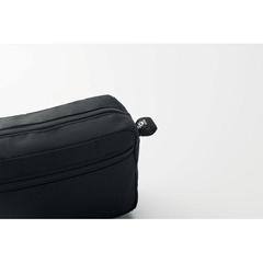 Vue Trousse de toilette en chanvre - Naima cosmetic de couleur noir| Krokrodeal