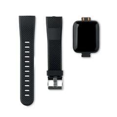 Vue Bracelet de santé 4.0 - Sposta watch de couleur noir| Krokrodeal