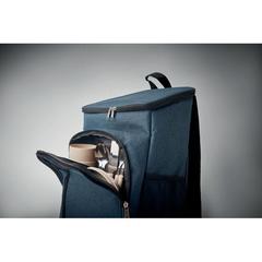 Vue Sac Pique nique en RPET - Montecool de couleur bleu| Krokrodeal