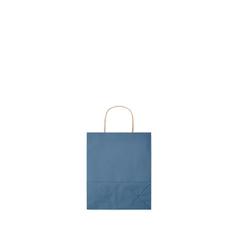 Vue Sac en papier petit format - Paper tone s de couleur bleu| Krokrodeal
