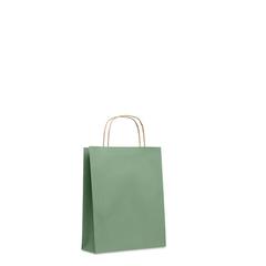 Vue Sac en papier petit format - Paper tone s de couleur vert| Krokrodeal
