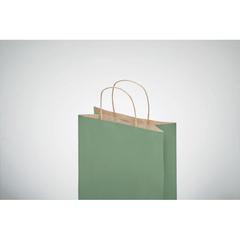 Vue Sac en papier petit format - Paper tone s de couleur vert| Krokrodeal