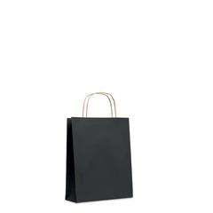 Vue Sac en papier petit format - Paper tone s de couleur noir| Krokrodeal