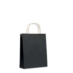 Vue Sac en papier petit format - Paper tone s de couleur noir| Krokrodeal
