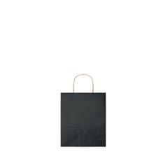 Vue Sac en papier petit format - Paper tone s de couleur noir| Krokrodeal